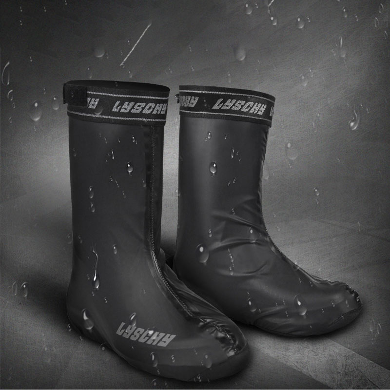 Motorcycle Gear Youtube - Wasserdichte, verschleißfeste, hochgeschnittene Motorrad-Regenstiefel, wiederverwendbare Schutzausrüstung