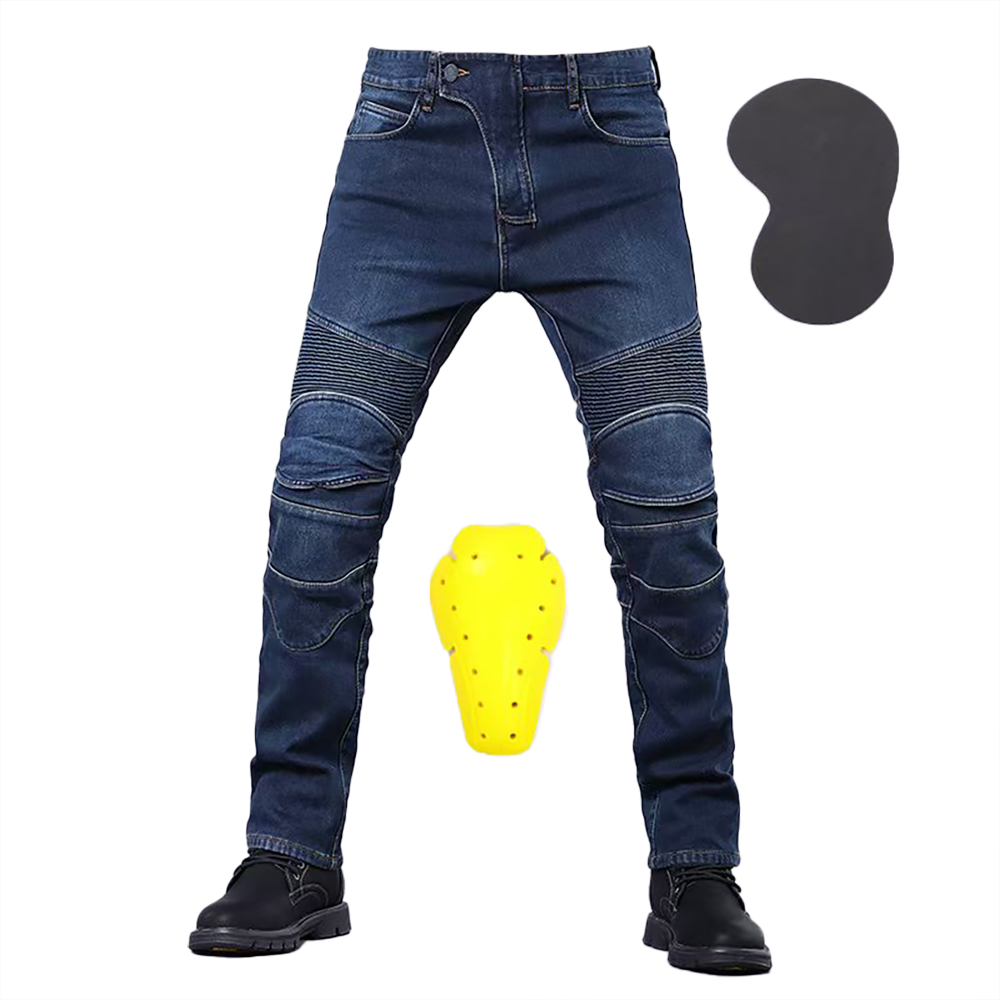 Motorcycle Gear Alpine - Neue Motorradhose, Motorrad-Reitjeans, Anti-Fall, klassische Motorradfahrer-Hose,