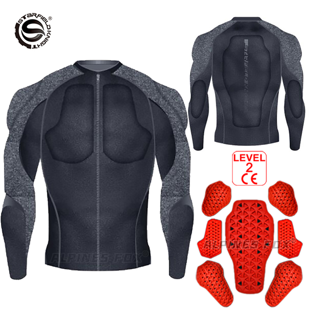 Motorcycle Gear Alpine - Sommer Herren Motorrad Softshell-Jacke CE Level