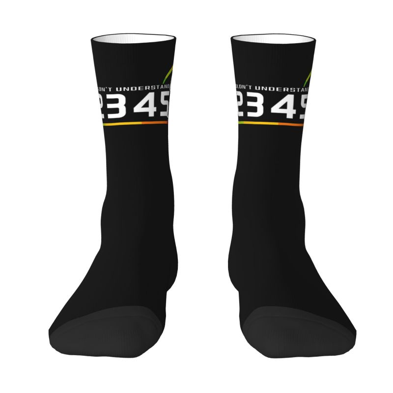 Motorcycle Gear Youtube - Lustige Herren 1n23456 Motorrad-Ausrüstung, Kleidersocken, Unisex,