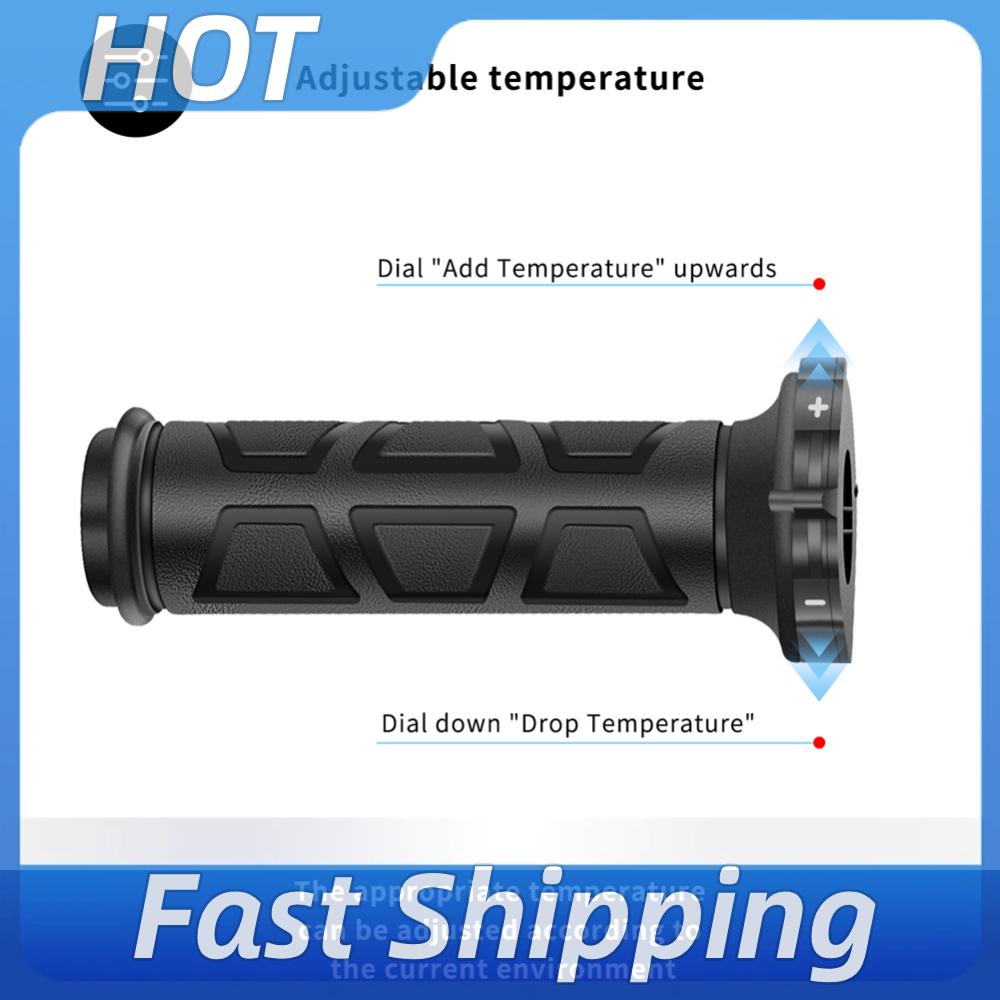 Motorcycle Gear Brand - Elektrische Formgriffe, wasserdicht, 22 mm, beheizte