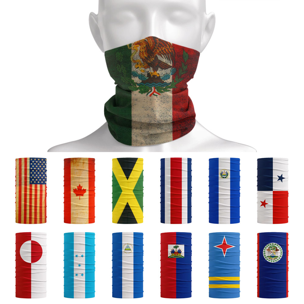 Motorcycle Gear For Men - Nordamerika Nationalflaggen Bandana Damen Yoga Kopfbedeckung