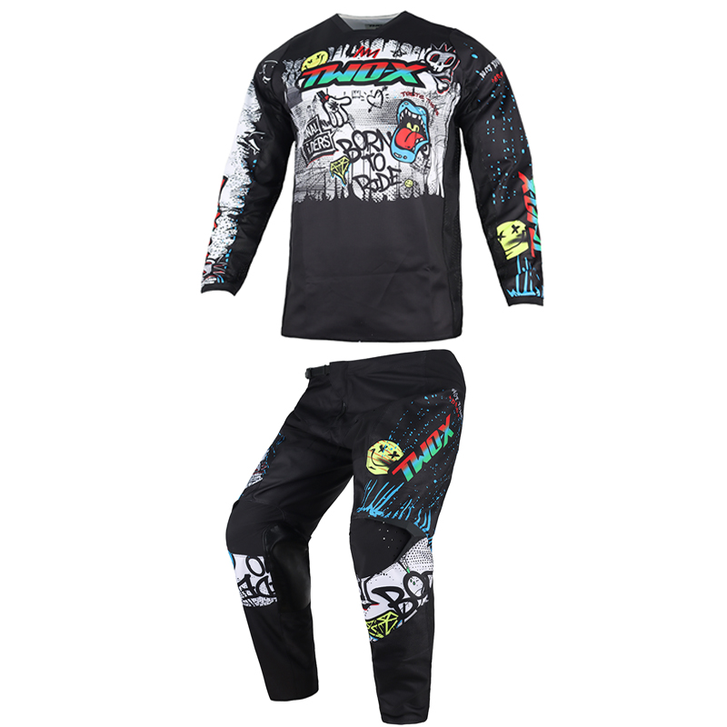 Gear X Motorcycle - Motocross Trikot und Hose Kinderbekleidung für