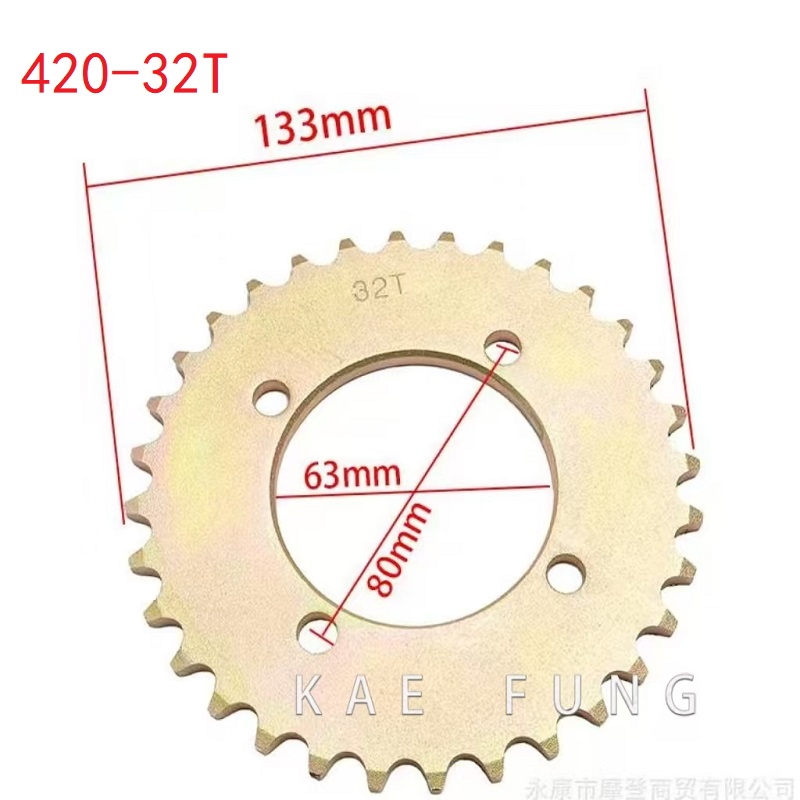 32 Zähne Motorrad Roller Kette – Motorcycle Gear Brand Bewertung und Preis