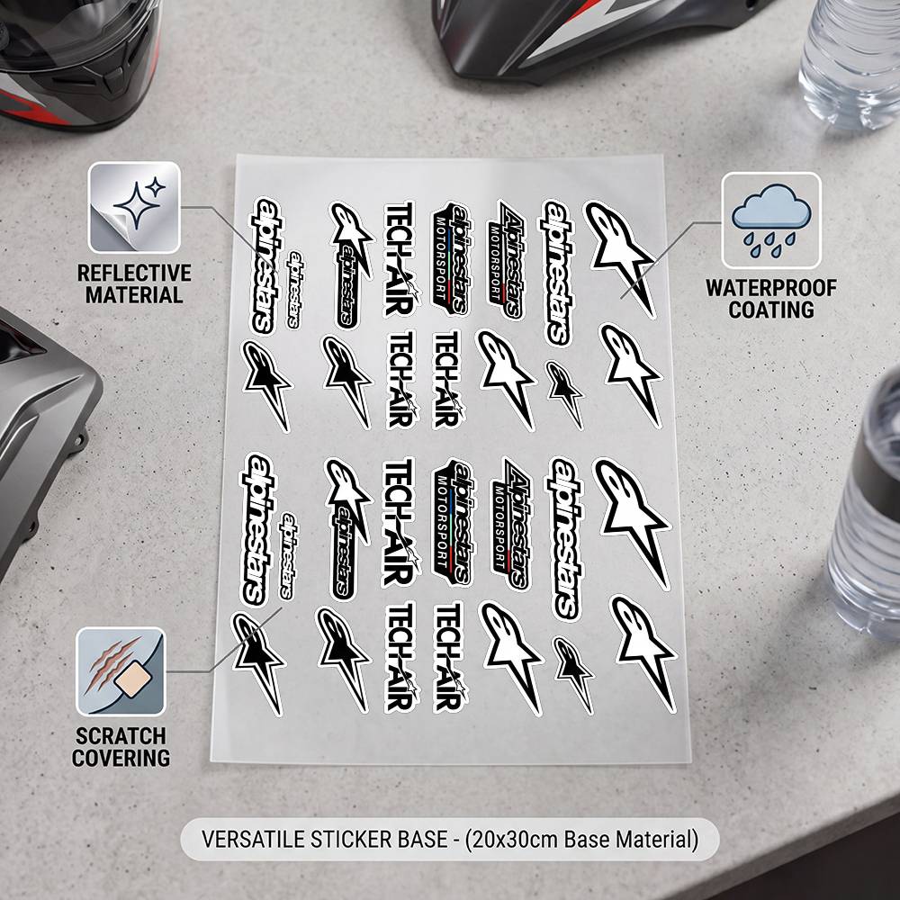 A-aLpInE sTaRs-S Hochsichtbare – Motorcycle Gear Alpine Bewertung und Preis
