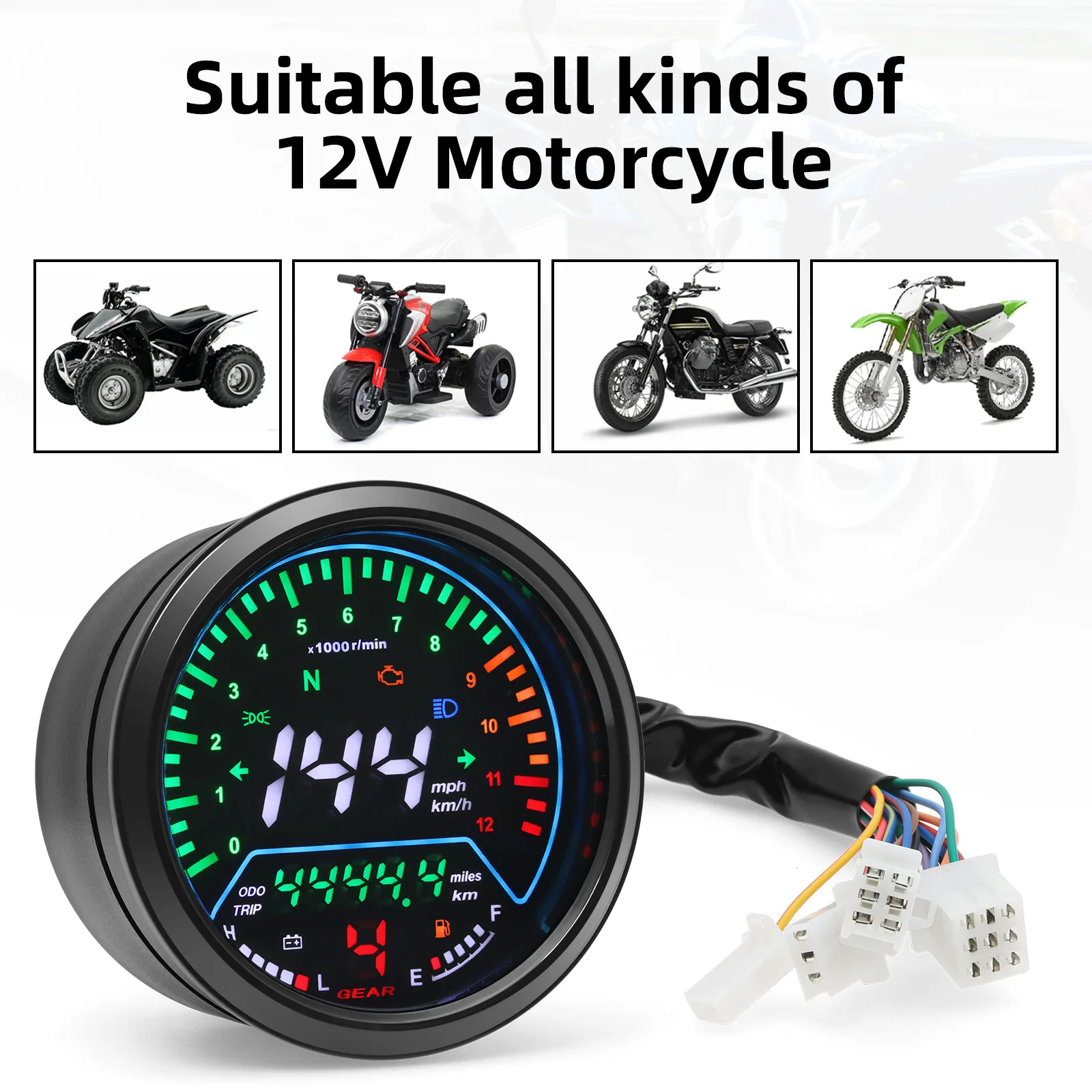 Universeller Motorrad-Tachomet – Motorcycle Gear Selector Bewertung und Preis