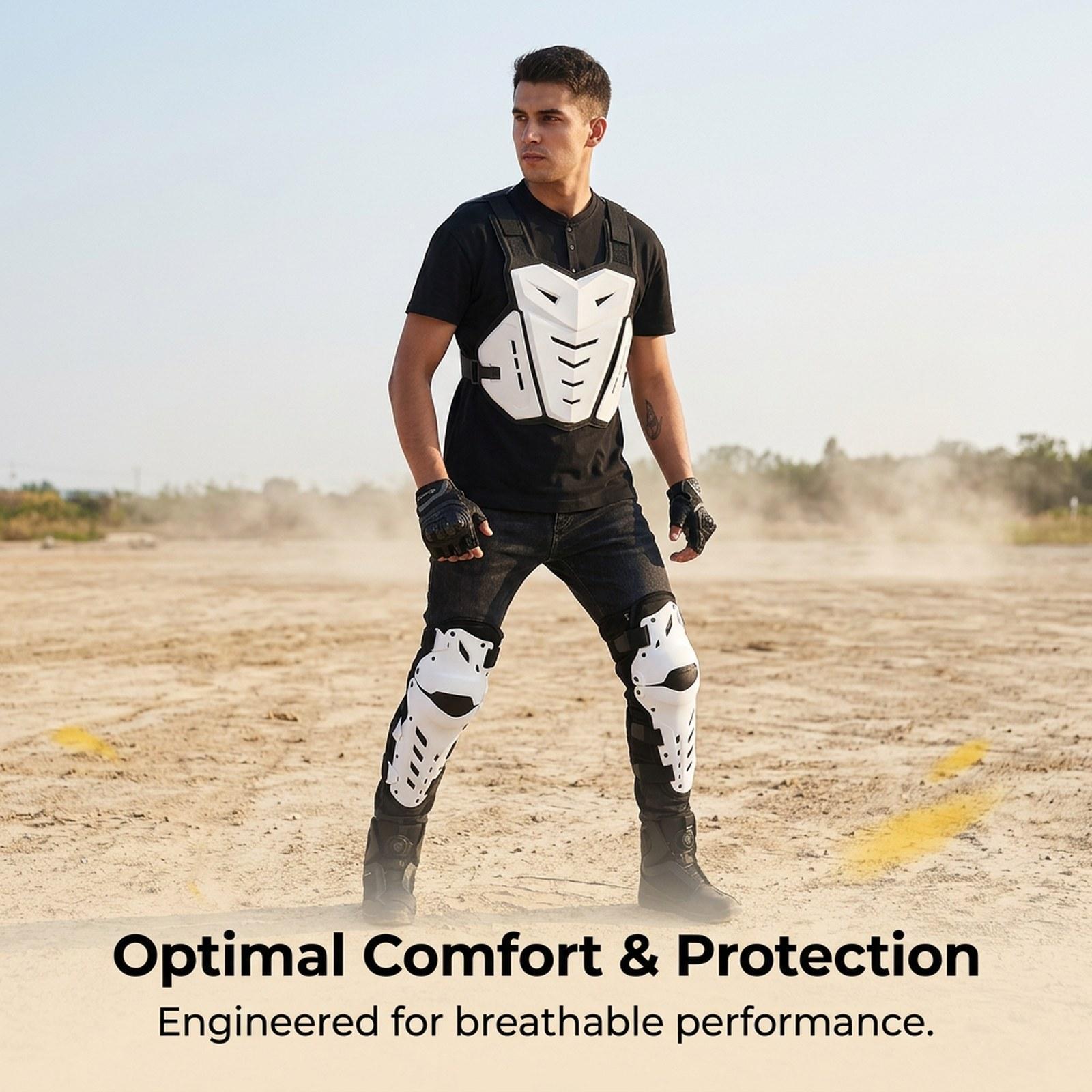 Motorrad-Brustschutz Knieschon – Motorcycle Gear Vest Bewertung und Preis